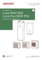 Brugermanual Loria 6000 R32 Hydro og Duo_forside