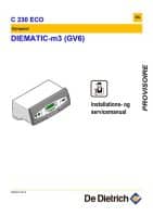 Installations- og servicemanual Diematic-M3 C230 ECO_forside
